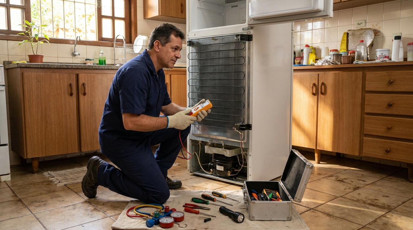 Manutenção na Refrigeração na Industrial, Canoas‑RS
