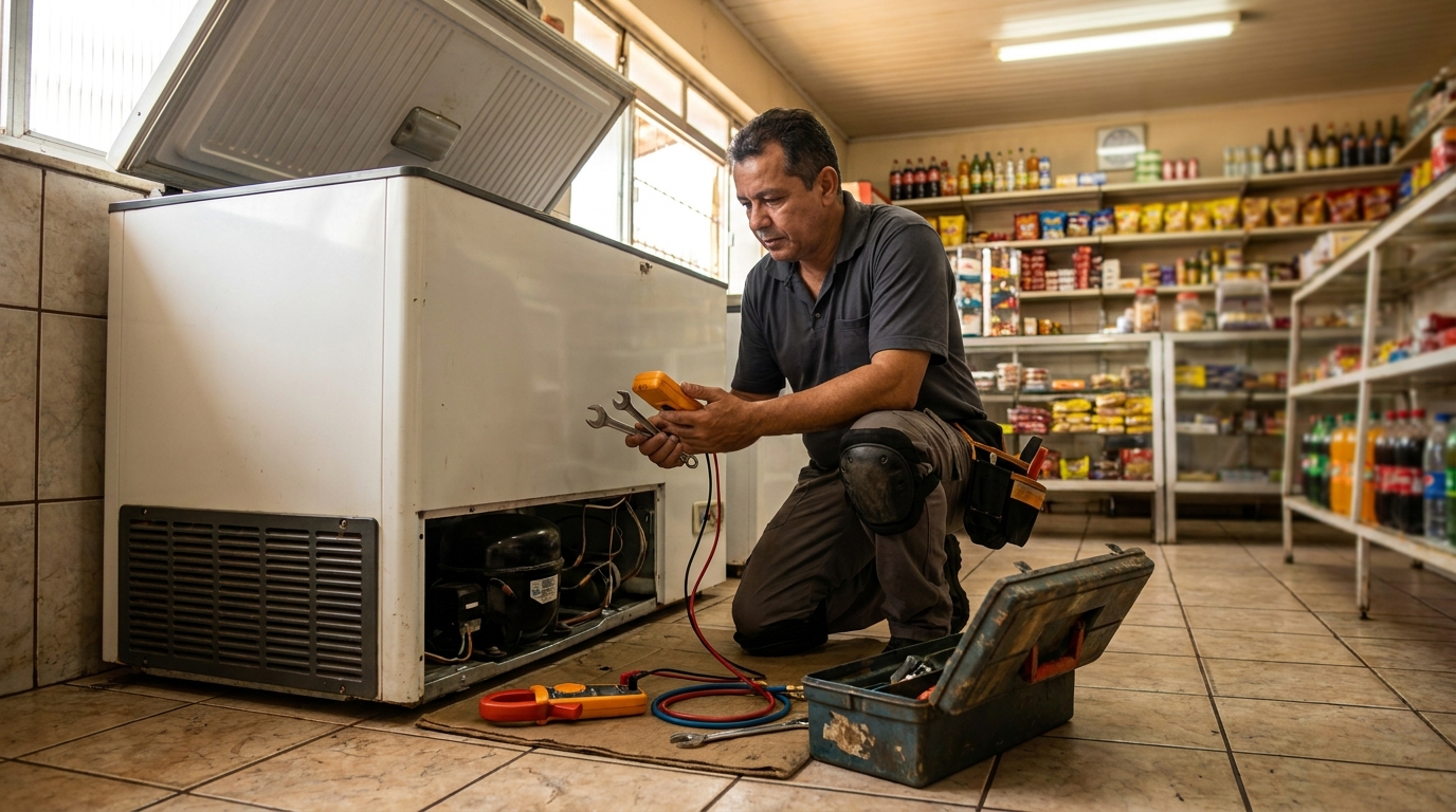 Técnico de freezer perto de mim em Canoas‑RS